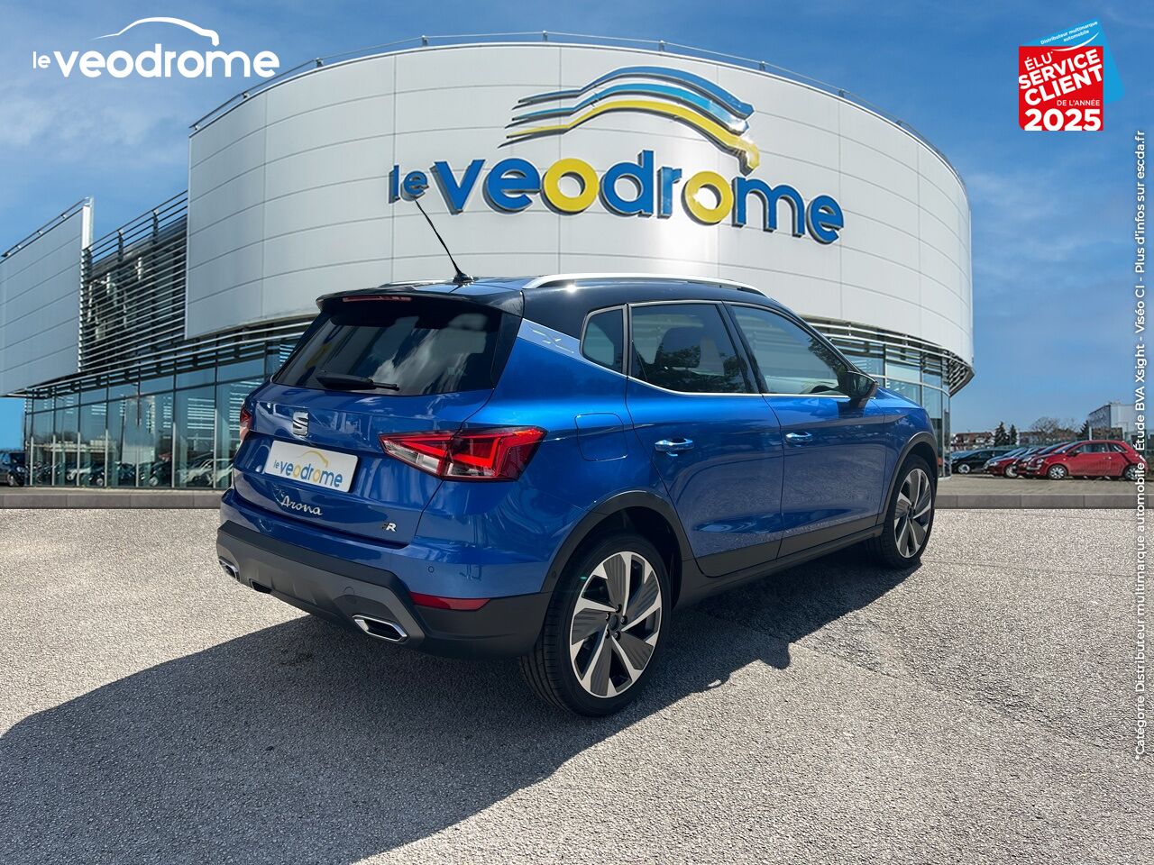 Véhicule d'occasion SEAT ARONA 1.0 TSI 110CH FR DSG7 chez Le Veodrome