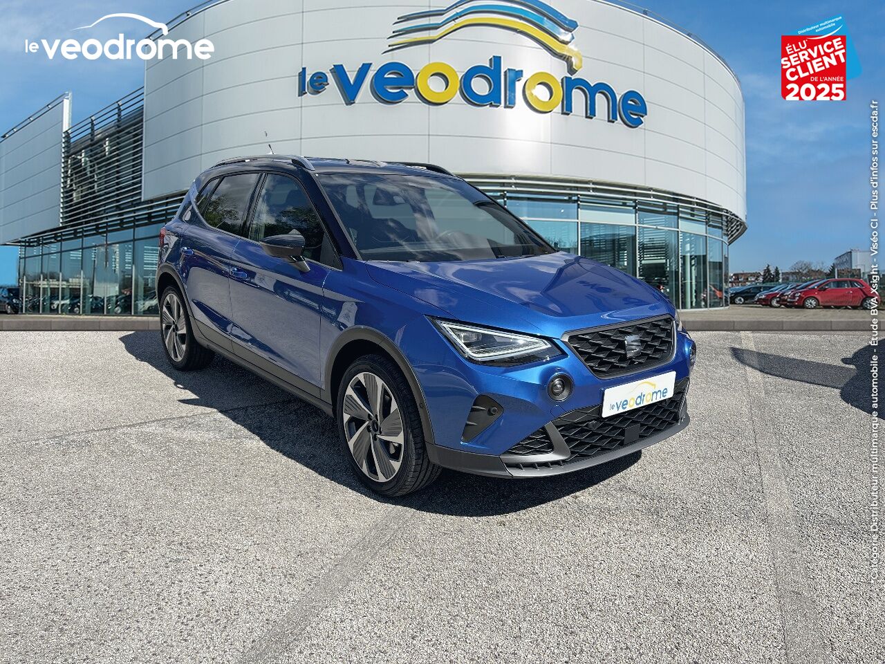 Véhicule d'occasion SEAT ARONA 1.0 TSI 110CH FR DSG7 chez Le Veodrome