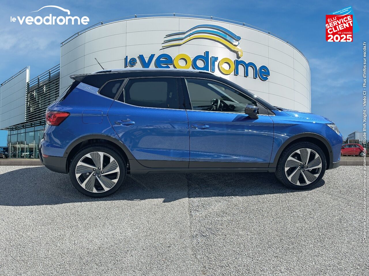 Véhicule d'occasion SEAT ARONA 1.0 TSI 110CH FR DSG7 chez Le Veodrome