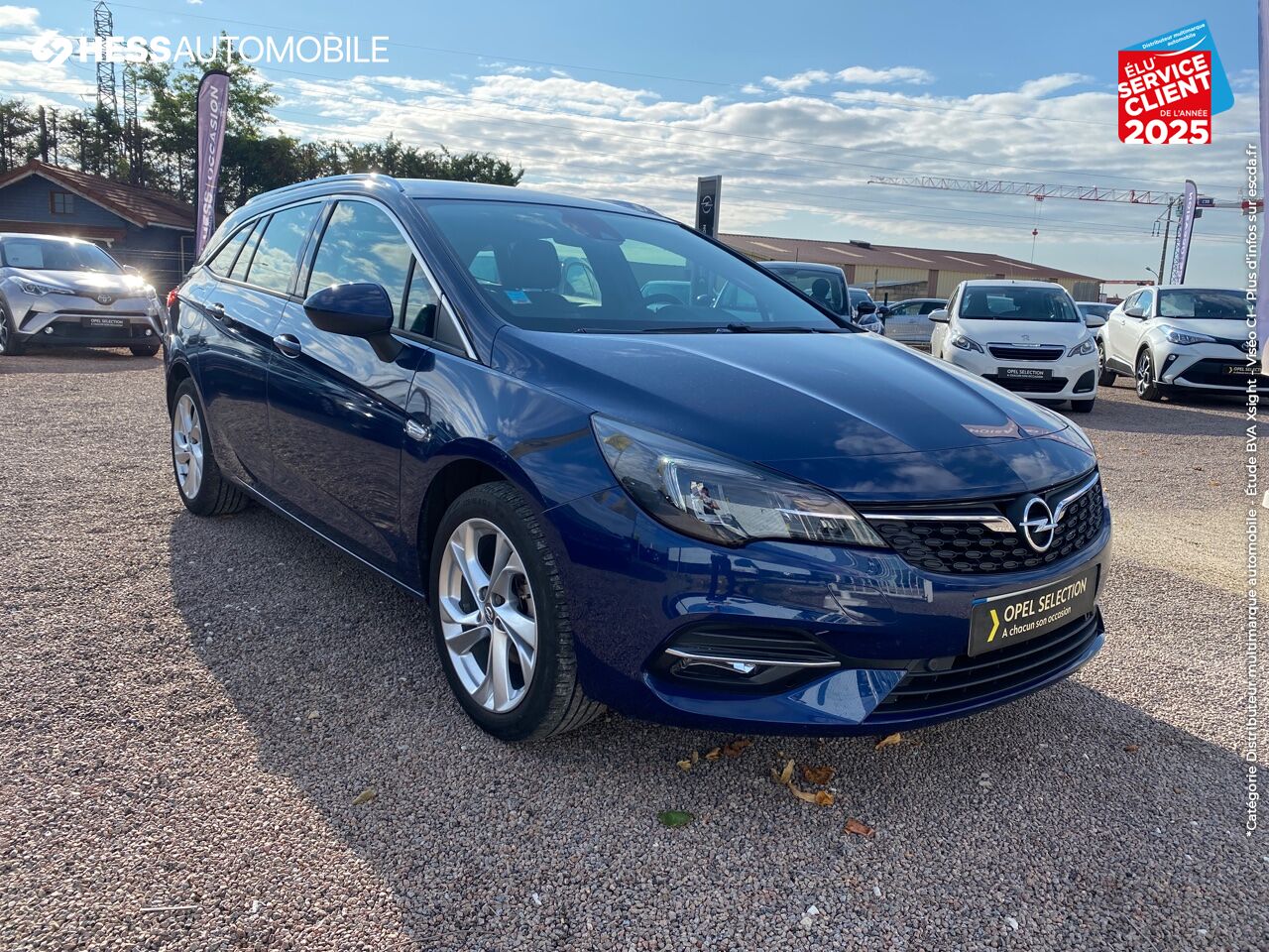 Véhicule d'occasion OPEL ASTRA SPORTS TOURER 1.5 D 122CH ELEGANCE BVA 112G chez Opel Beaune