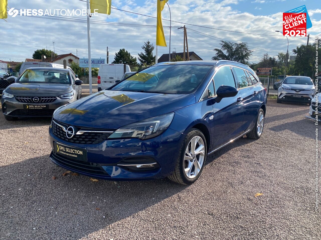 Véhicule d'occasion OPEL ASTRA SPORTS TOURER 1.5 D 122CH ELEGANCE BVA 112G chez Opel Beaune