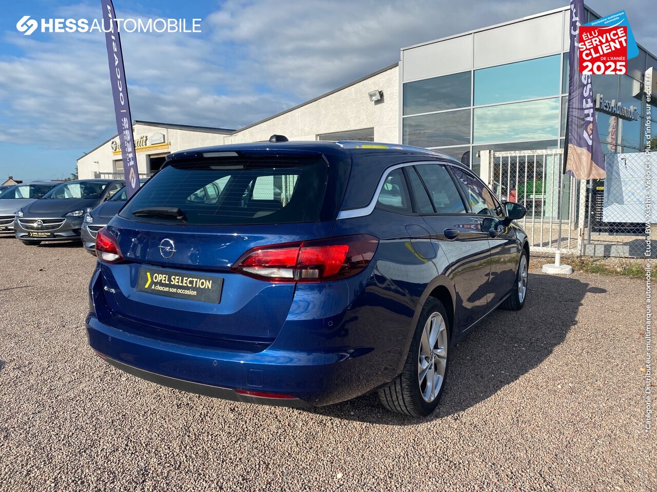 Véhicule d'occasion OPEL ASTRA SPORTS TOURER 1.5 D 122CH ELEGANCE BVA 112G chez Opel Beaune