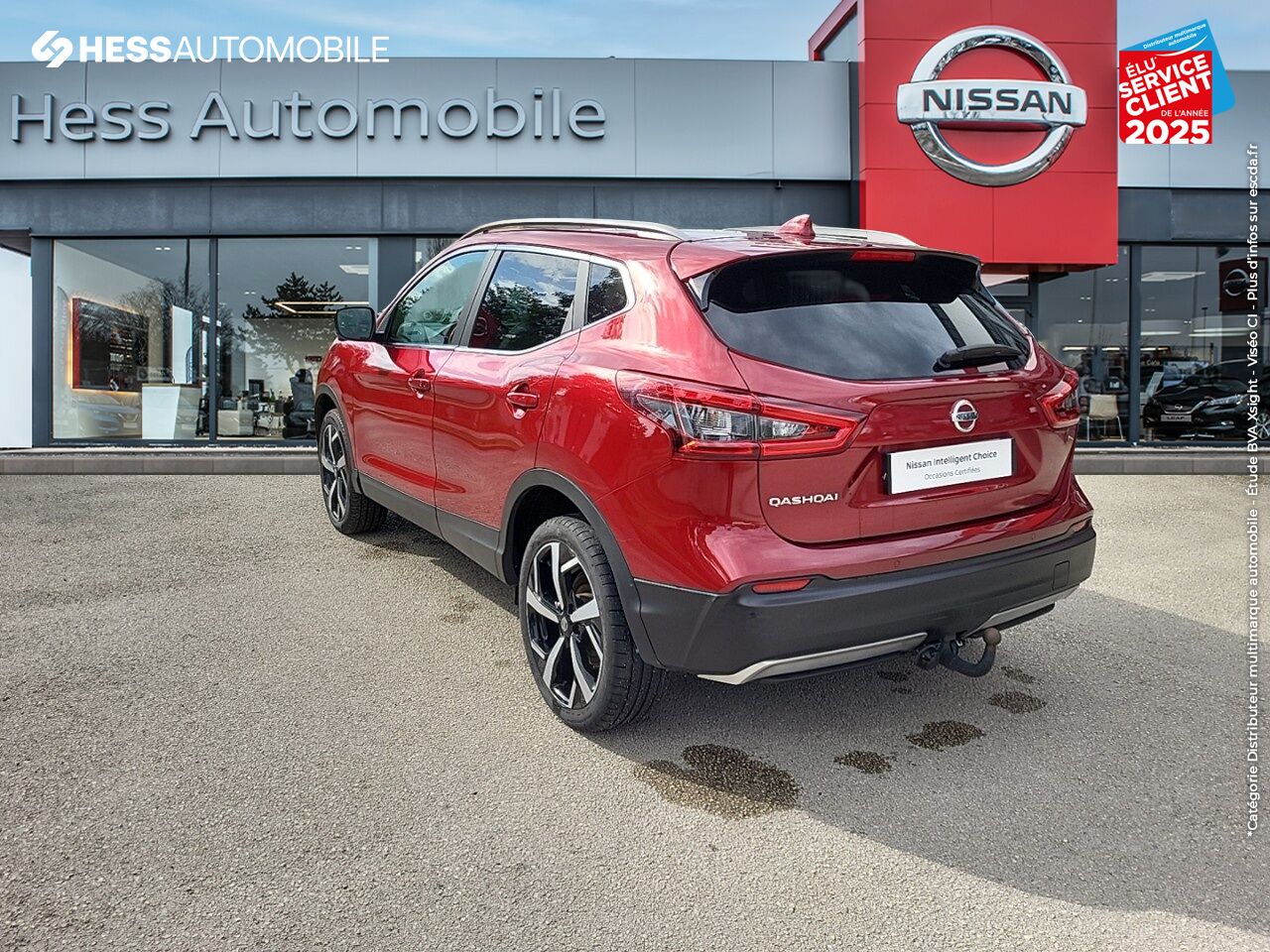 Véhicule d'occasion NISSAN QASHQAI 1.7 DCI 150CH TEKNA 2019 TPANO SIEGE CHAUF GPS CAM360 chez Nissan Beaune