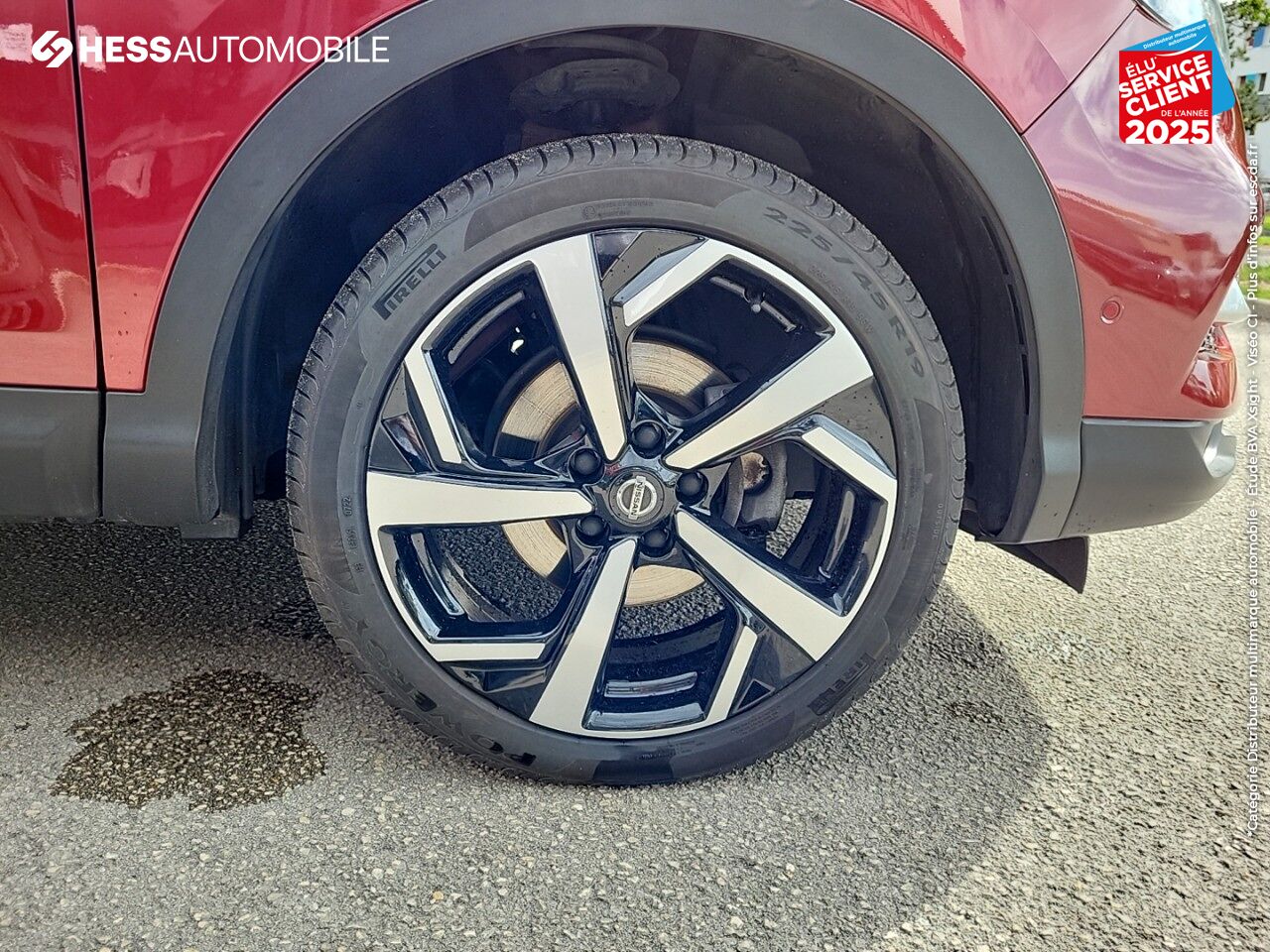 Véhicule d'occasion NISSAN QASHQAI 1.7 DCI 150CH TEKNA 2019 TPANO SIEGE CHAUF GPS CAM360 chez Nissan Beaune