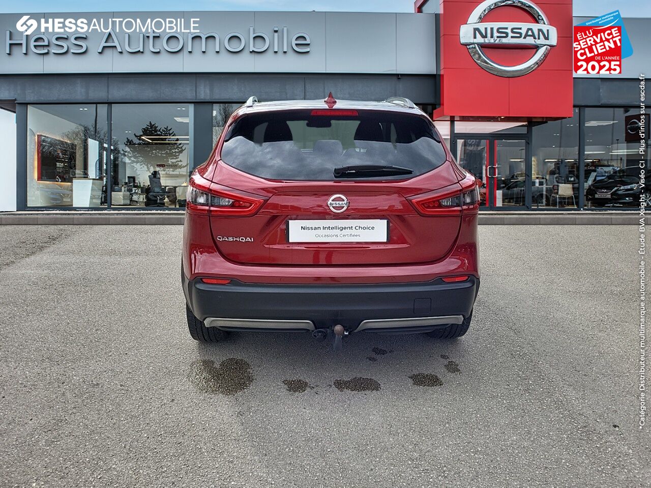 Véhicule d'occasion NISSAN QASHQAI 1.7 DCI 150CH TEKNA 2019 TPANO SIEGE CHAUF GPS CAM360 chez Nissan Beaune