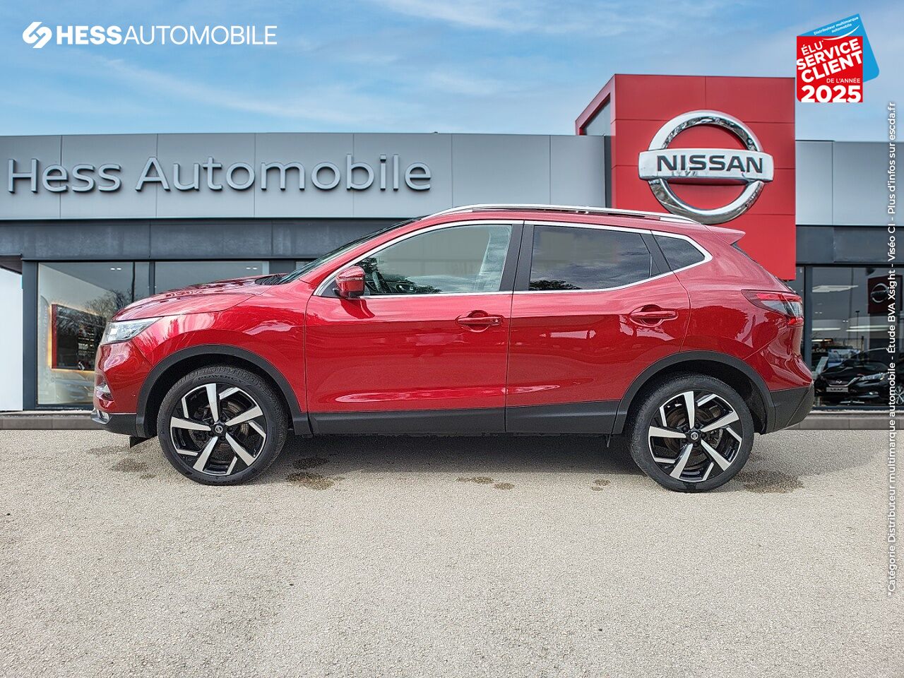 Véhicule d'occasion NISSAN QASHQAI 1.7 DCI 150CH TEKNA 2019 TPANO SIEGE CHAUF GPS CAM360 chez Nissan Beaune