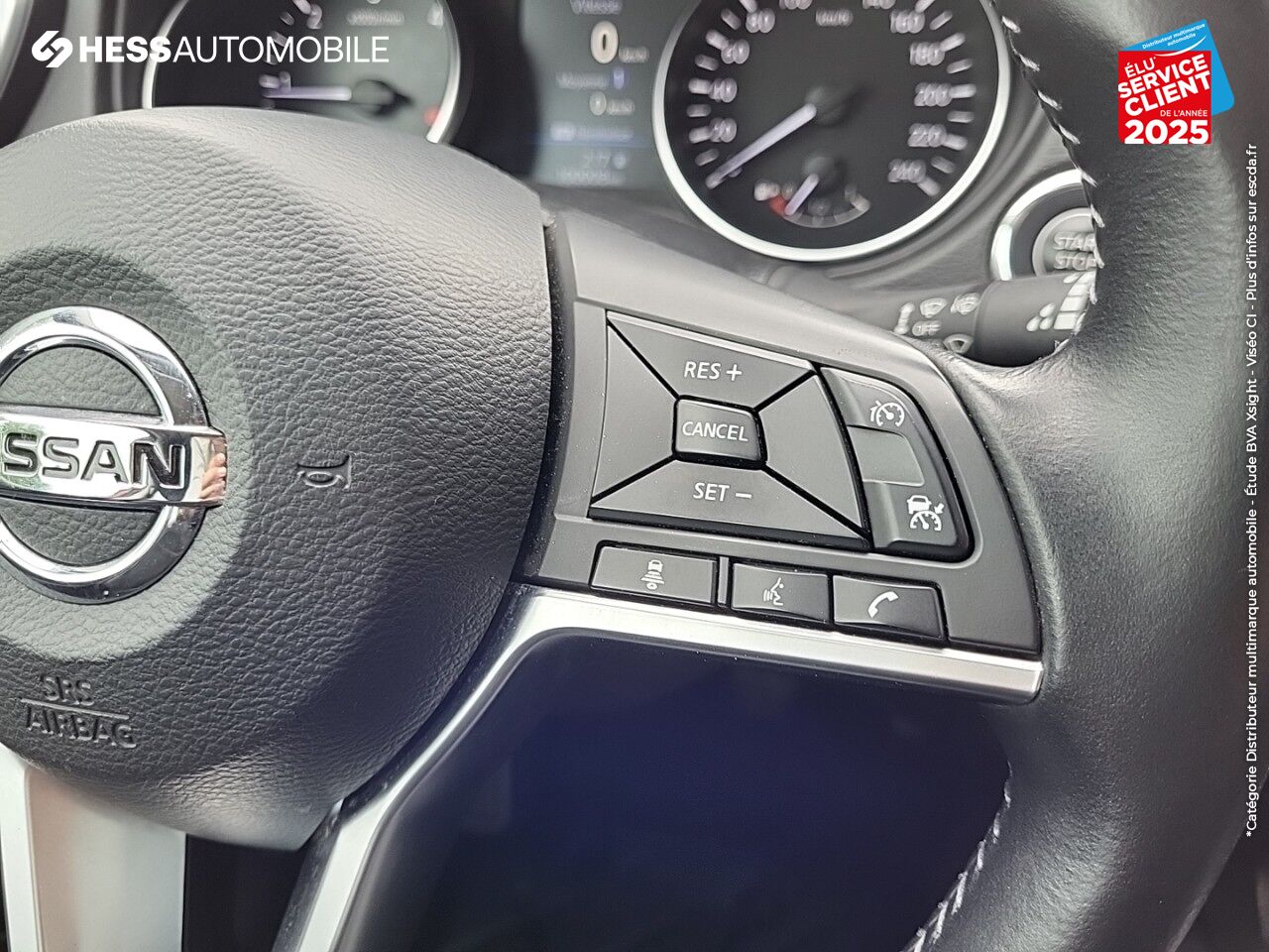 Véhicule d'occasion NISSAN QASHQAI 1.7 DCI 150CH TEKNA 2019 TPANO SIEGE CHAUF GPS CAM360 chez Nissan Beaune