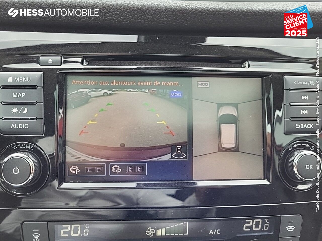 Véhicule d'occasion NISSAN QASHQAI 1.7 DCI 150CH TEKNA 2019 TPANO SIEGE CHAUF GPS CAM360 chez Nissan Beaune