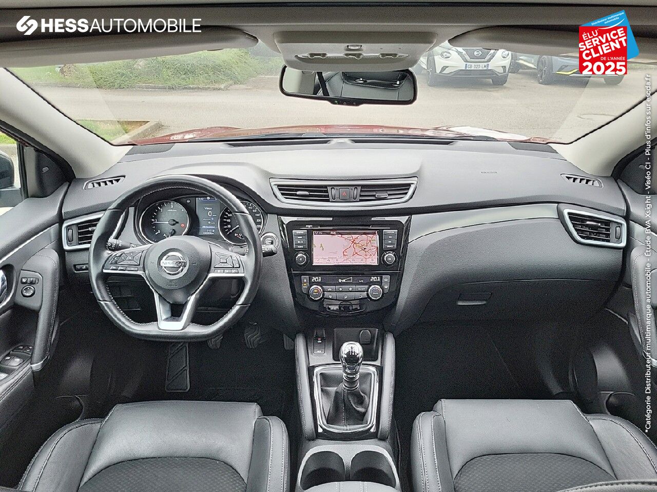 Véhicule d'occasion NISSAN QASHQAI 1.7 DCI 150CH TEKNA 2019 TPANO SIEGE CHAUF GPS CAM360 chez Nissan Beaune