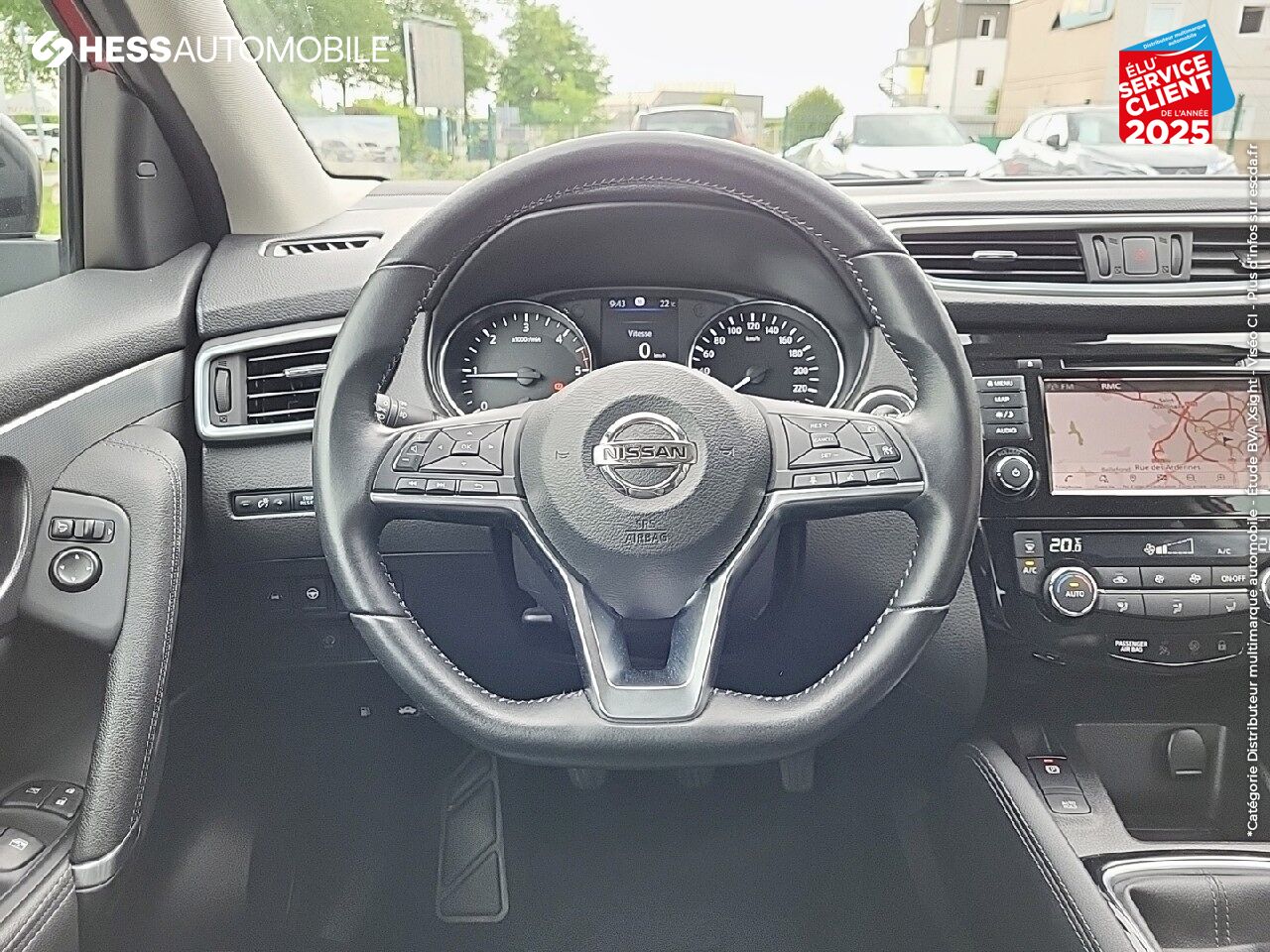 Véhicule d'occasion NISSAN QASHQAI 1.7 DCI 150CH TEKNA 2019 TPANO SIEGE CHAUF GPS CAM360 chez Nissan Beaune