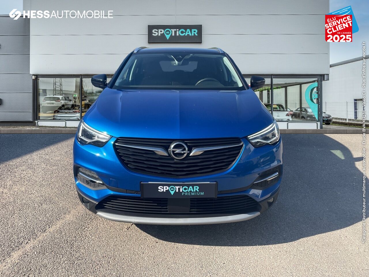 Véhicule d'occasion OPEL GRANDLAND X HYBRID 225CH ELEGANCE BUSINESS chez Opel Belfort