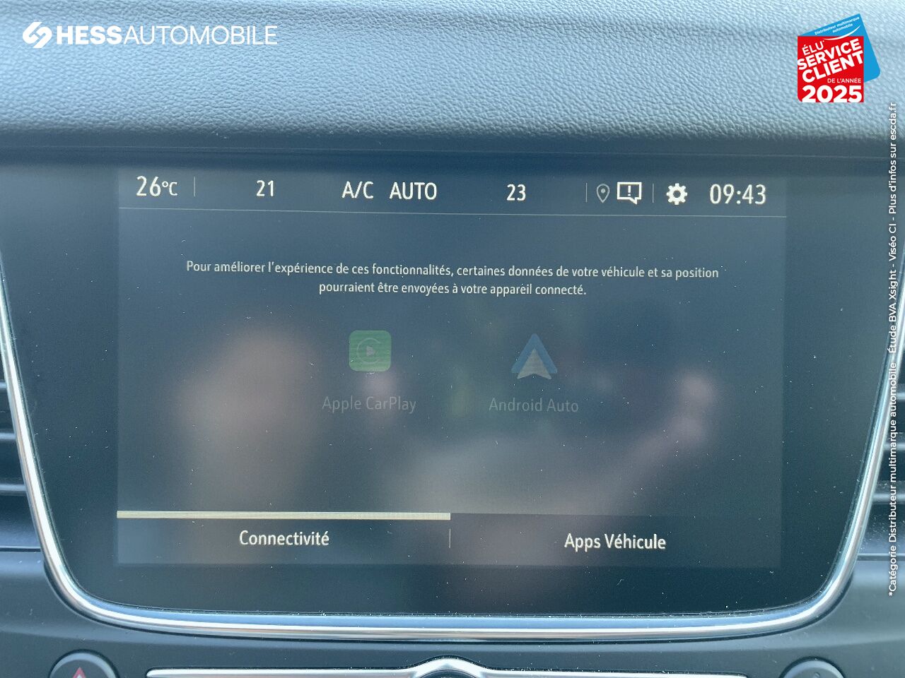 Véhicule d'occasion OPEL GRANDLAND X HYBRID 225CH ELEGANCE BUSINESS chez Opel Belfort