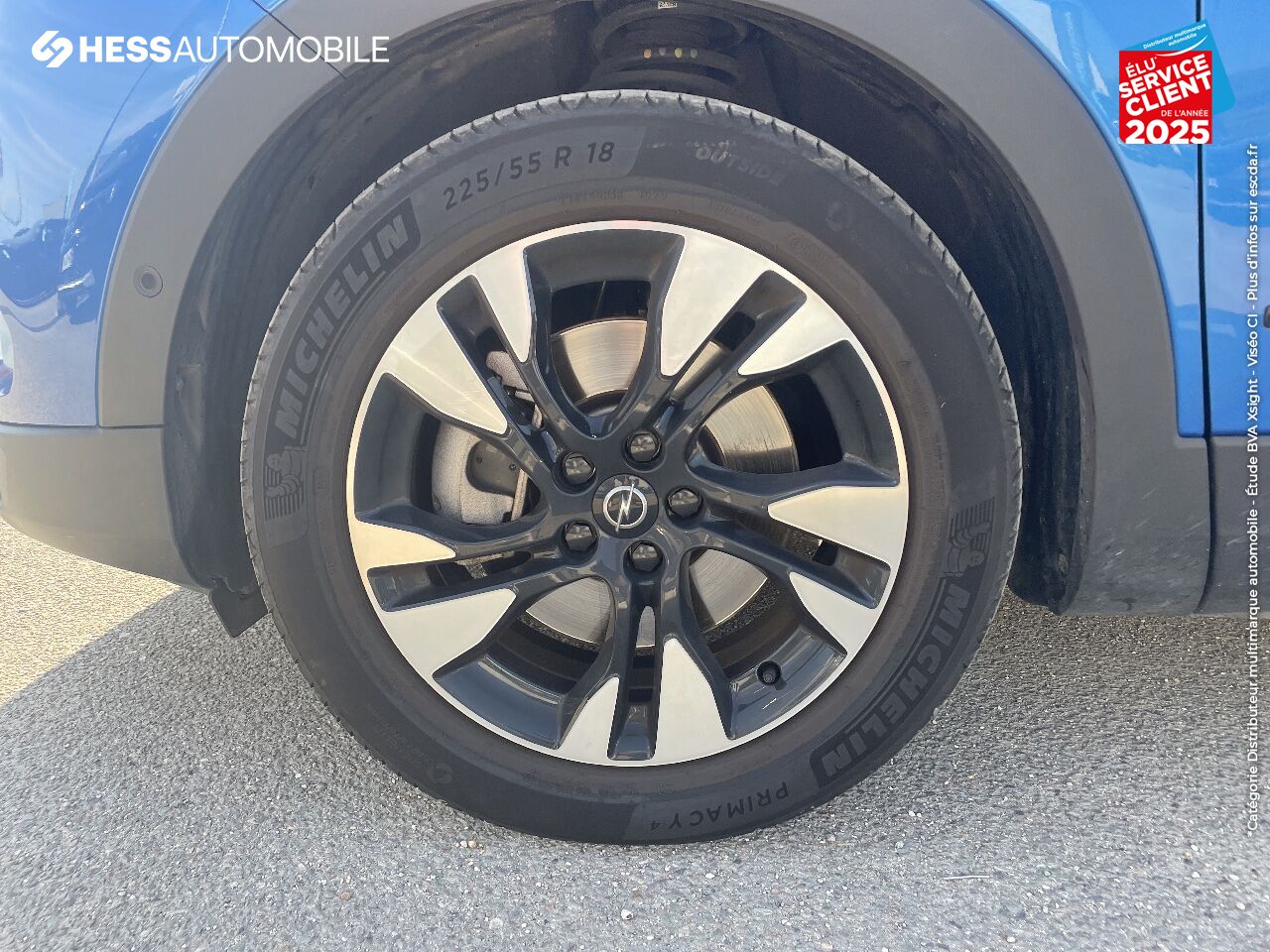 Véhicule d'occasion OPEL GRANDLAND X HYBRID 225CH ELEGANCE BUSINESS chez Opel Belfort