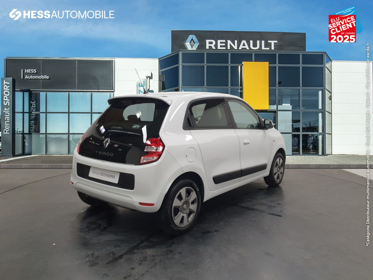 Véhicule d'occasion RENAULT TWINGO 1.0 SCE 70CH ZEN chez Renault Strasbourg