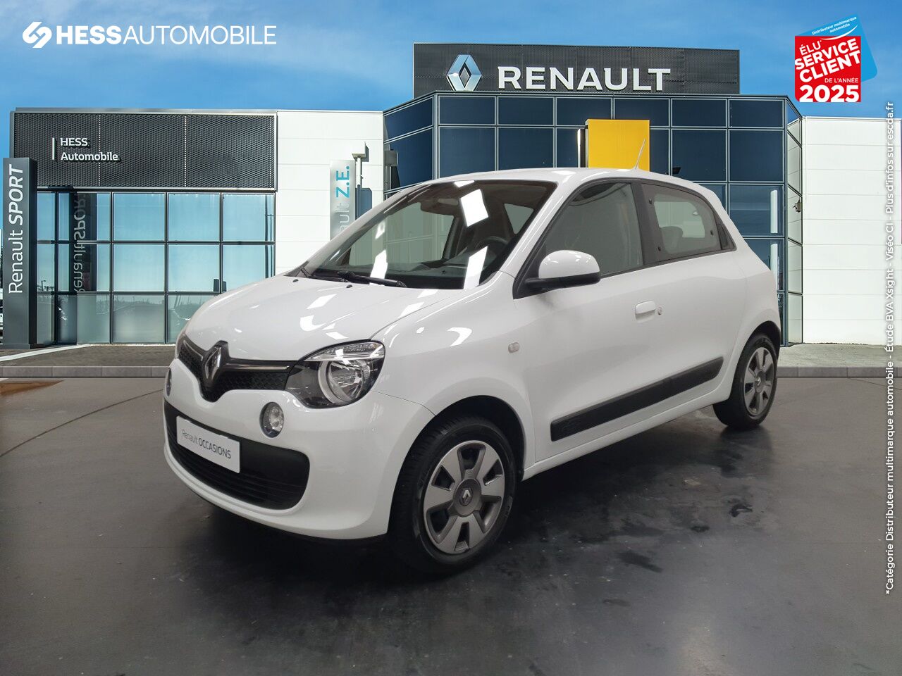 Véhicule d'occasion RENAULT TWINGO 1.0 SCE 70CH ZEN chez Renault Strasbourg