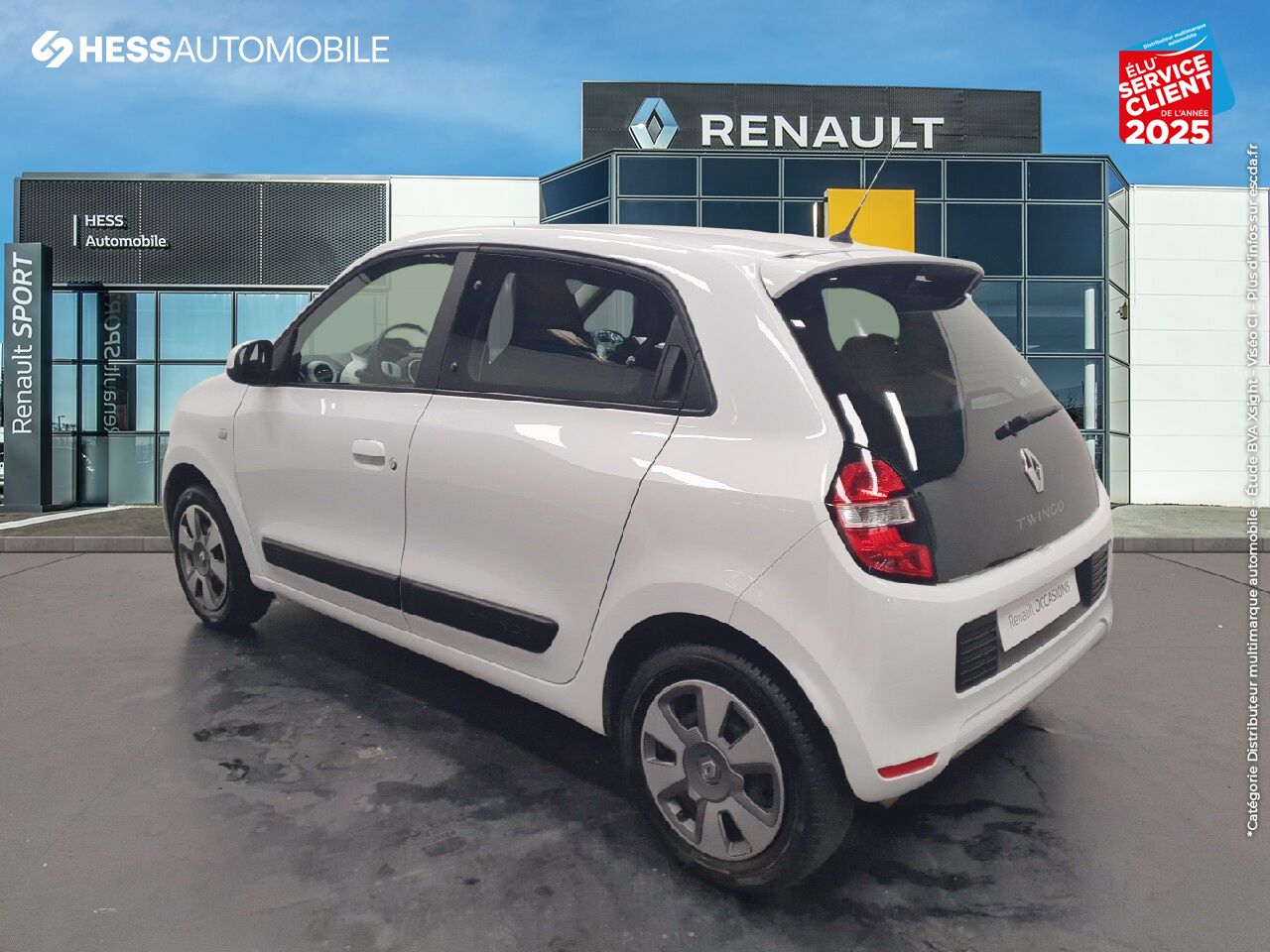 Véhicule d'occasion RENAULT TWINGO 1.0 SCE 70CH ZEN chez Renault Strasbourg
