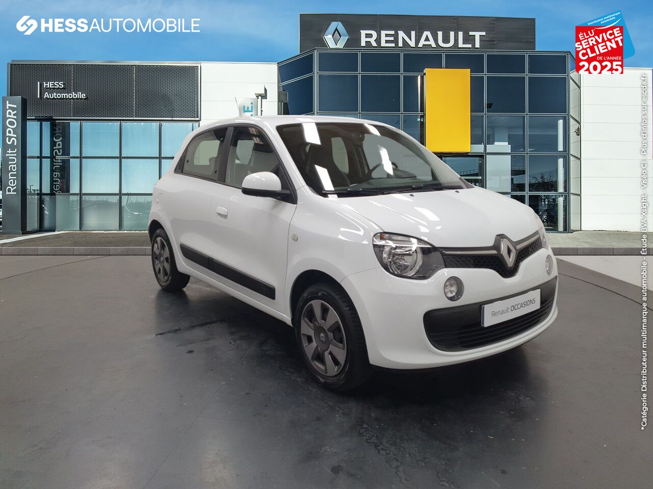 Véhicule d'occasion RENAULT TWINGO 1.0 SCE 70CH ZEN chez Renault Strasbourg