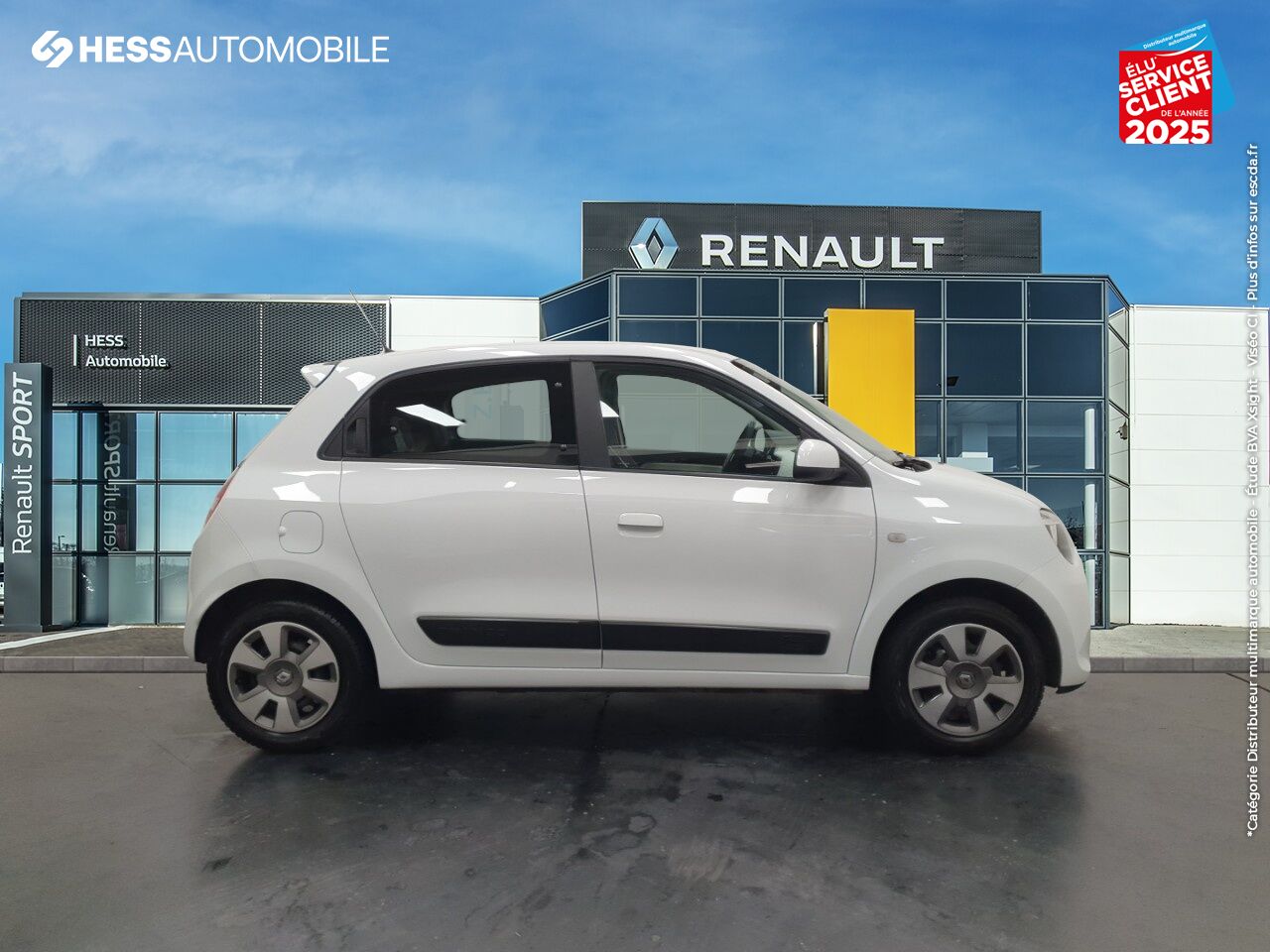 Véhicule d'occasion RENAULT TWINGO 1.0 SCE 70CH ZEN chez Renault Strasbourg
