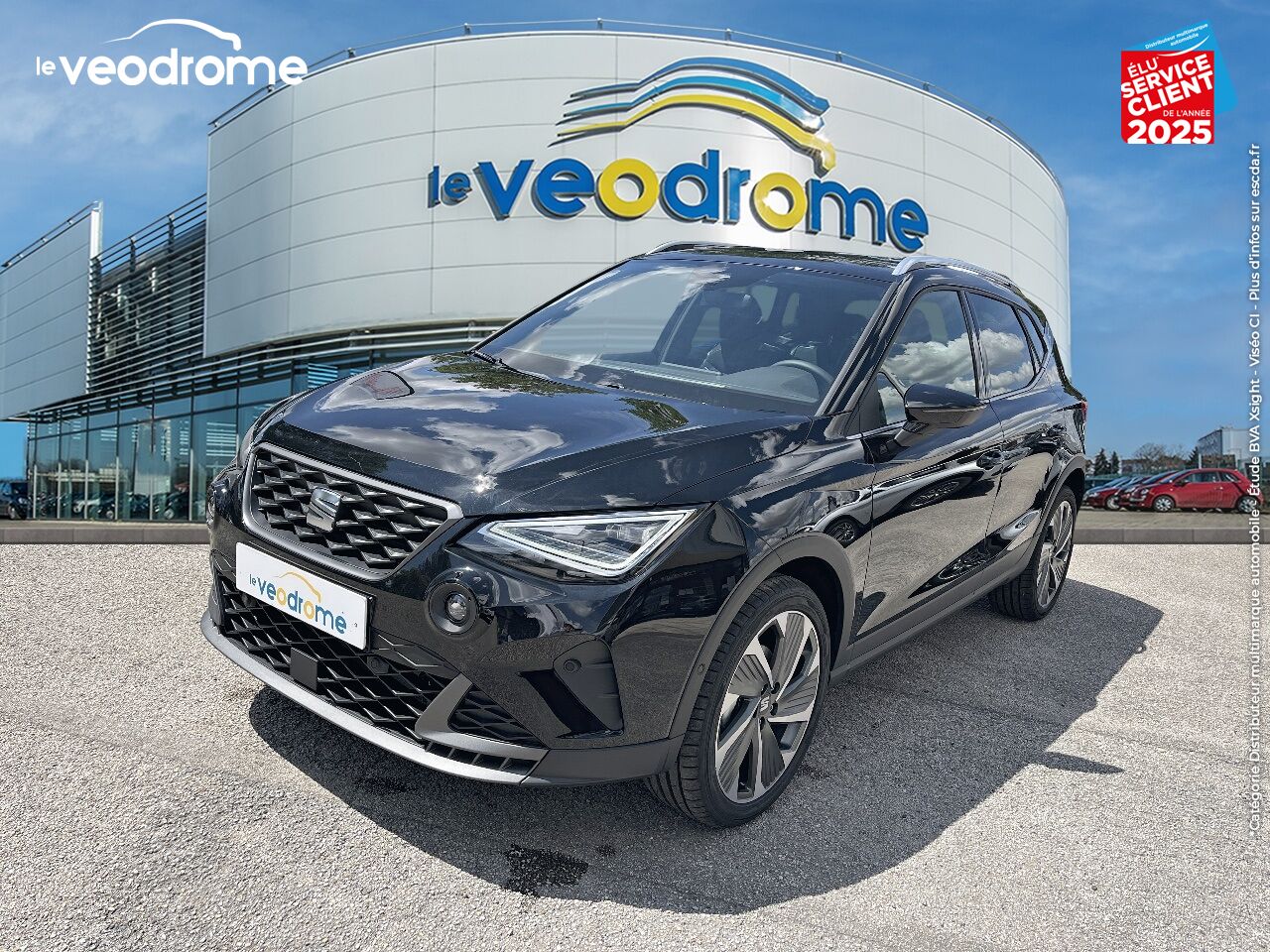 Véhicule d'occasion SEAT ARONA 1.0 TSI 110CH FR DSG7 chez Le Veodrome