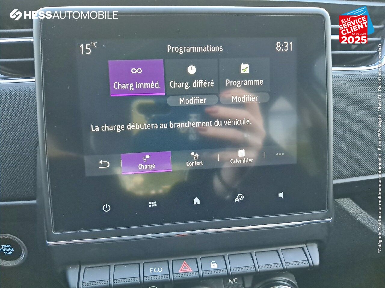 Véhicule d'occasion RENAULT ZOE LIFE CHARGE NORMALE R110 CARPLAY chez Toyota Thionville