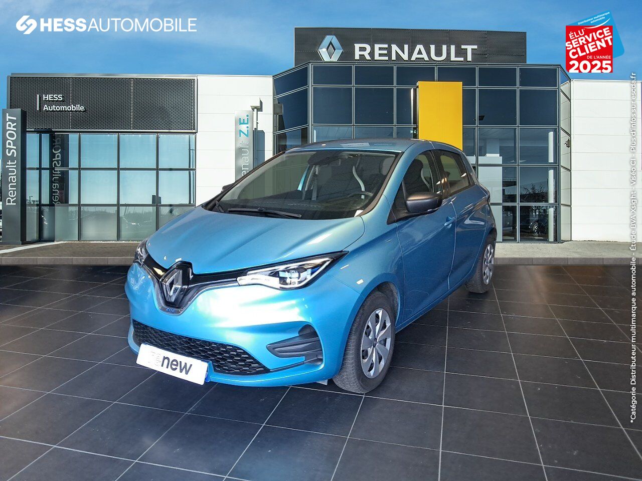 Véhicule d'occasion RENAULT ZOE LIFE CHARGE NORMALE R110 CARPLAY chez Toyota Thionville
