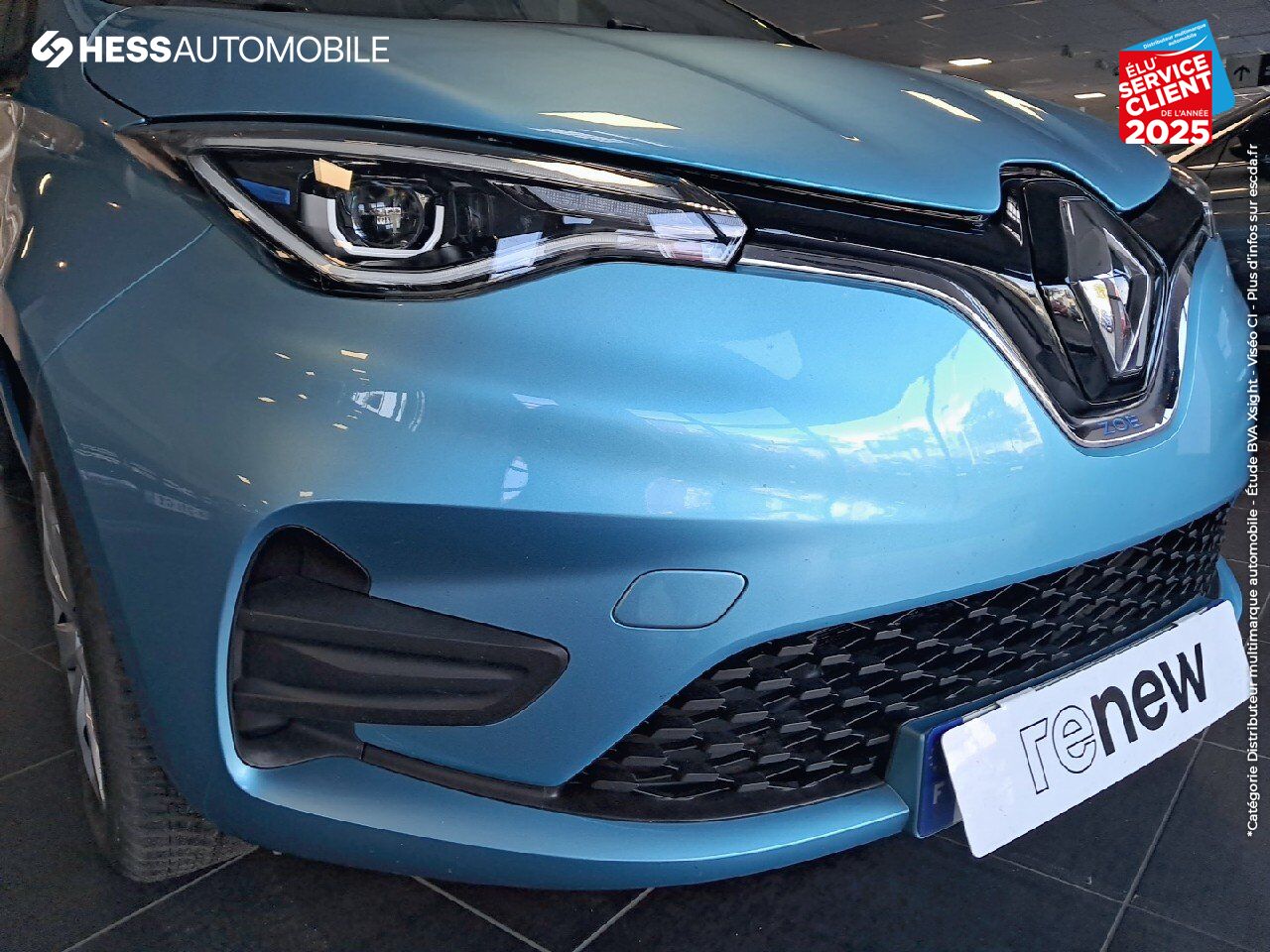 Véhicule d'occasion RENAULT ZOE LIFE CHARGE NORMALE R110 CARPLAY chez Toyota Thionville