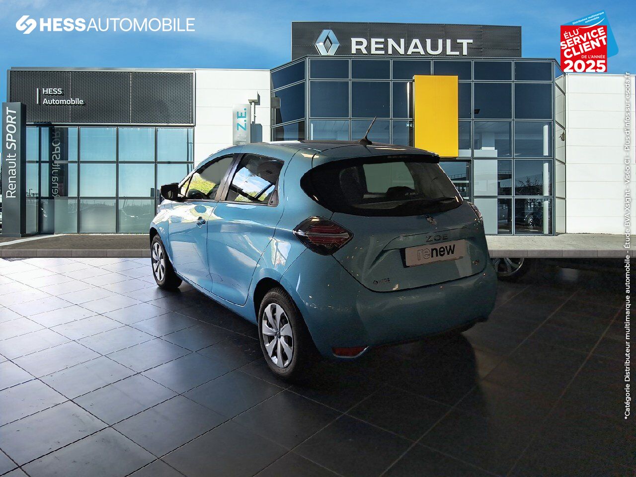 Véhicule d'occasion RENAULT ZOE LIFE CHARGE NORMALE R110 CARPLAY chez Toyota Thionville