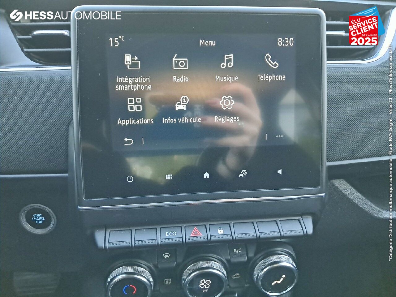 Véhicule d'occasion RENAULT ZOE LIFE CHARGE NORMALE R110 CARPLAY chez Toyota Thionville