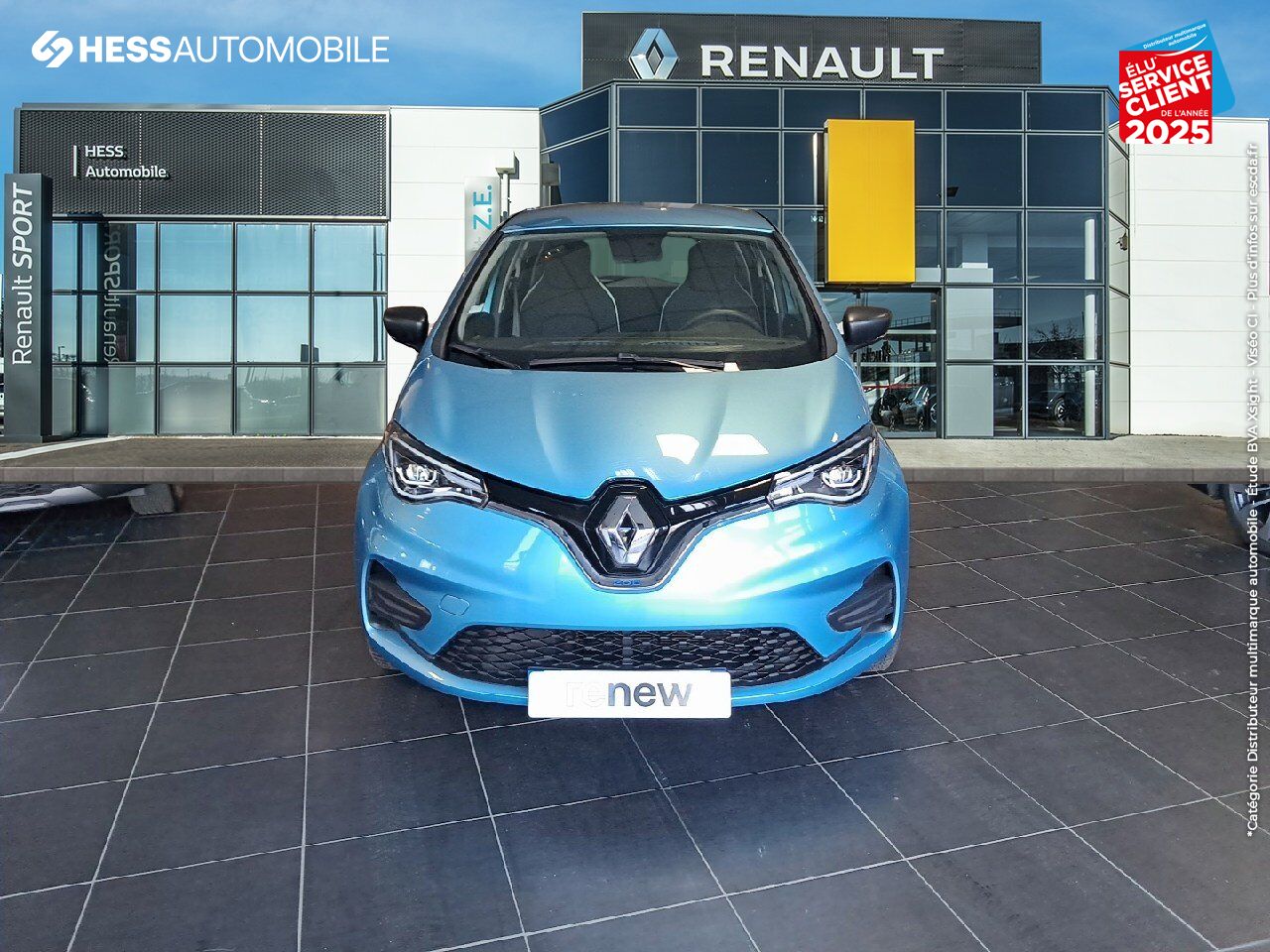 Véhicule d'occasion RENAULT ZOE LIFE CHARGE NORMALE R110 CARPLAY chez Toyota Thionville