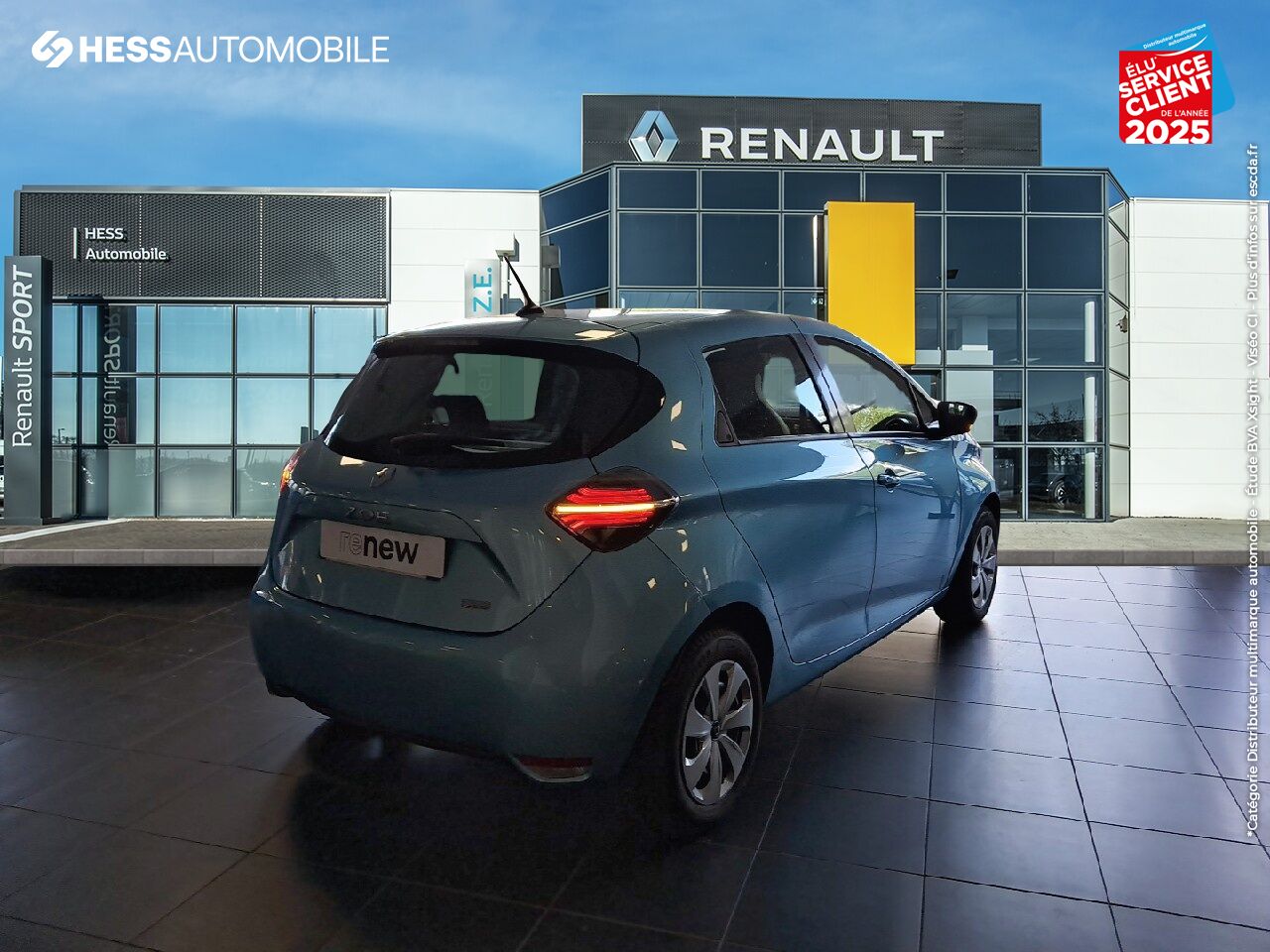 Véhicule d'occasion RENAULT ZOE LIFE CHARGE NORMALE R110 CARPLAY chez Toyota Thionville