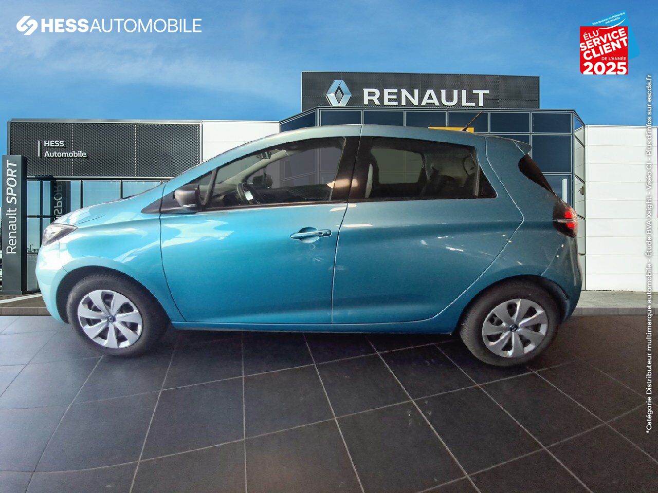 Véhicule d'occasion RENAULT ZOE LIFE CHARGE NORMALE R110 CARPLAY chez Toyota Thionville
