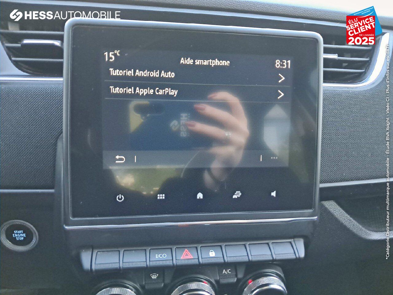 Véhicule d'occasion RENAULT ZOE LIFE CHARGE NORMALE R110 CARPLAY chez Toyota Thionville