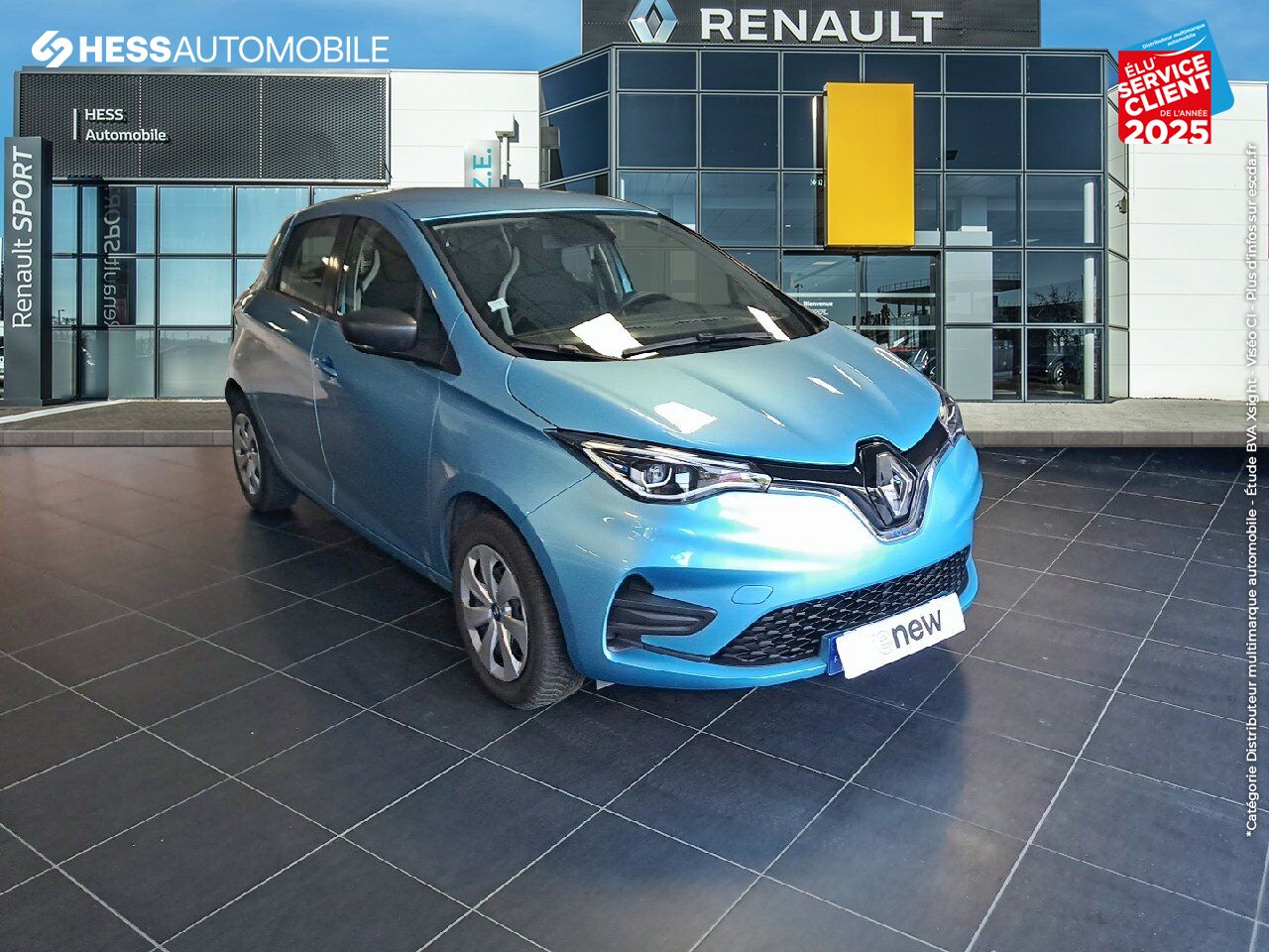 Véhicule d'occasion RENAULT ZOE LIFE CHARGE NORMALE R110 CARPLAY chez Toyota Thionville