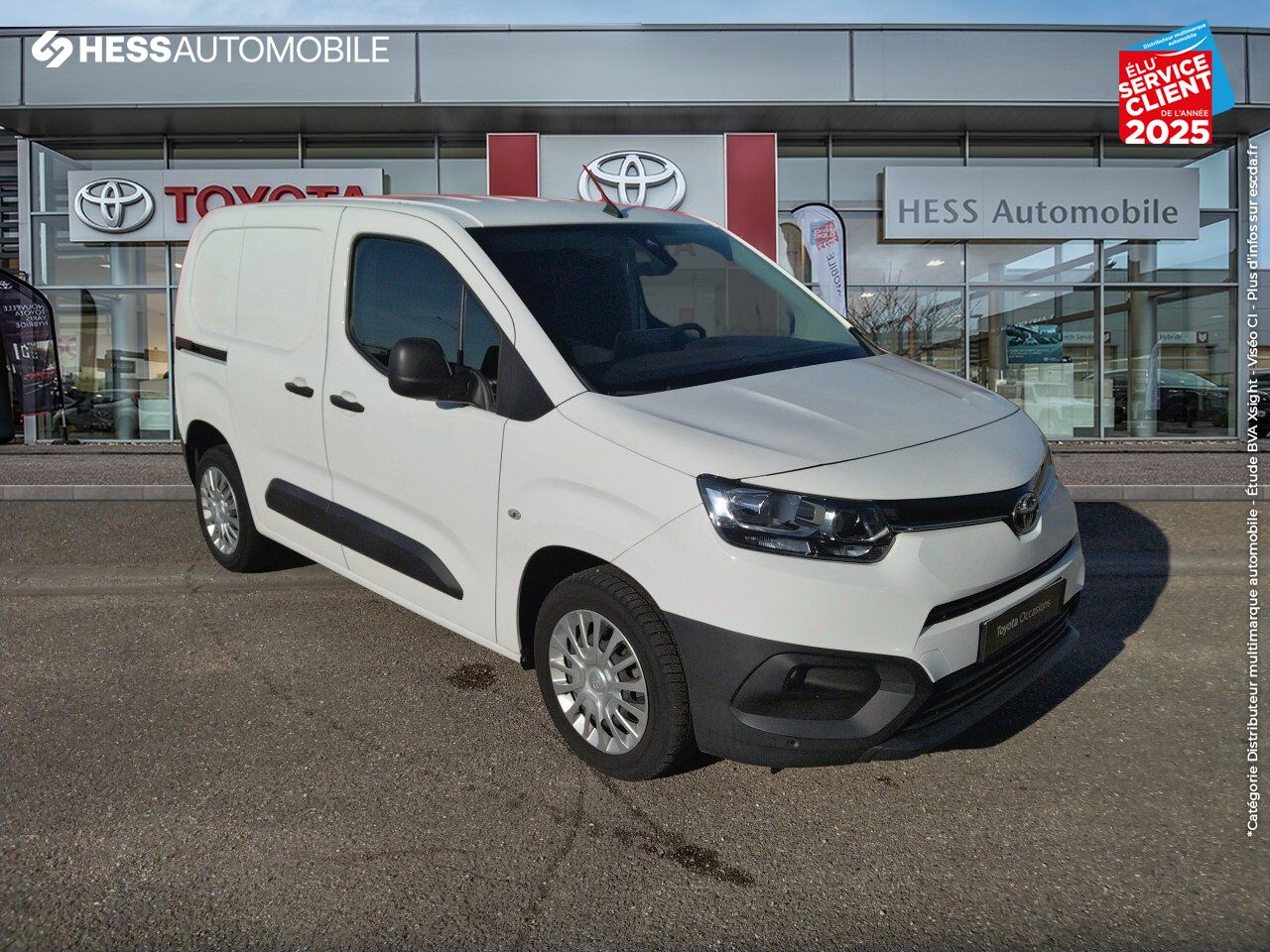 Véhicule d'occasion TOYOTA PROACE CITY MEDIUM 100 D-4D BUSINESS RC21 GPS CAMERA chez Toyota Verdun