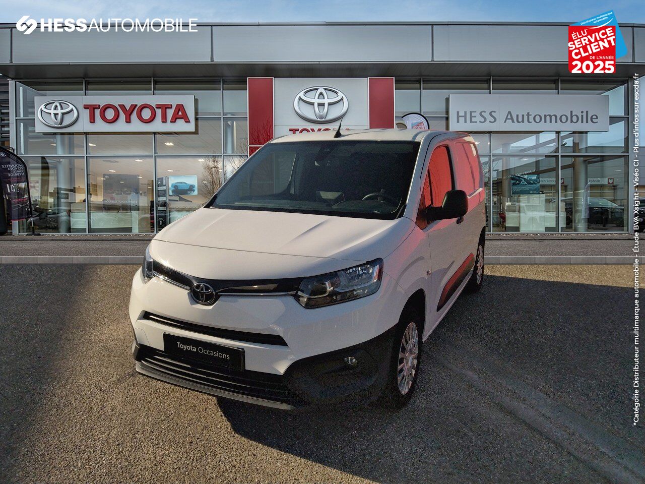 Véhicule d'occasion TOYOTA PROACE CITY MEDIUM 100 D-4D BUSINESS RC21 GPS CAMERA chez Toyota Verdun