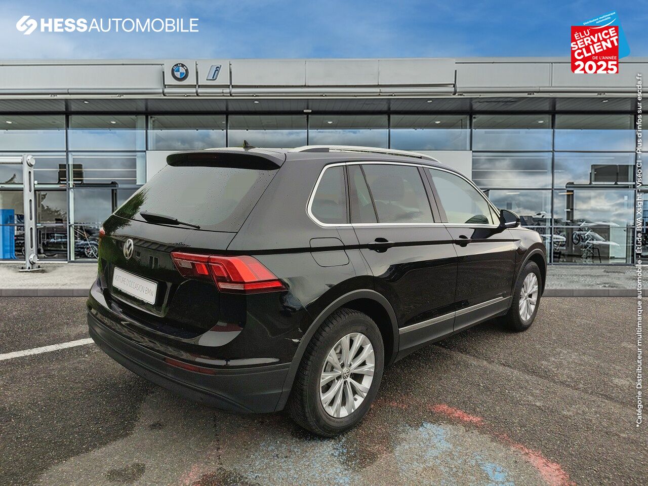 Véhicule d'occasion VOLKSWAGEN TIGUAN 2.0 TDI 150CH CONFORTLINE EURO6D-T SIEGES CHAUF GPS RADAR AV/AR chez Toyota Thionville