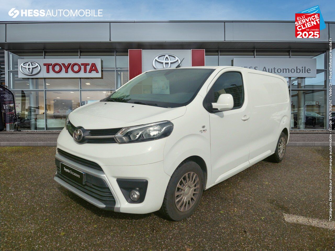Véhicule d'occasion TOYOTA PROACE MEDIUM 1.5 D-4D 120 FRANCE MY20 chez Toyota Sarreguemines