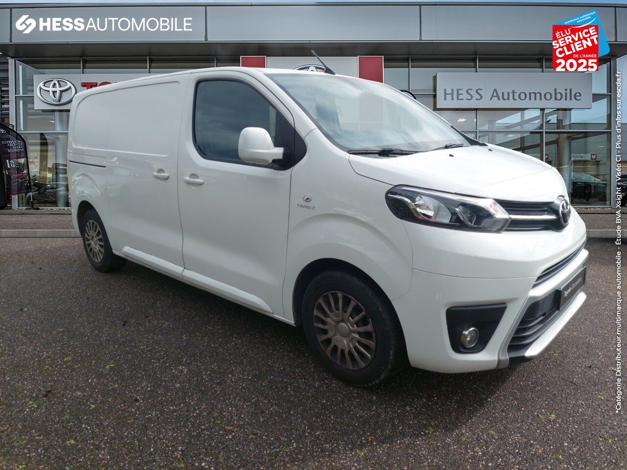 Véhicule d'occasion TOYOTA PROACE MEDIUM 1.5 D-4D 120 FRANCE MY20 chez Toyota Sarreguemines