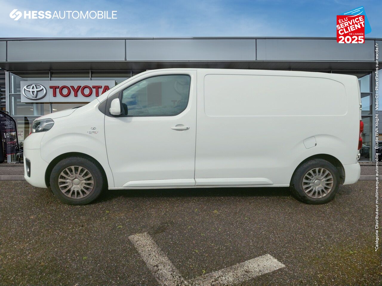 Véhicule d'occasion TOYOTA PROACE MEDIUM 1.5 D-4D 120 FRANCE MY20 chez Toyota Sarreguemines