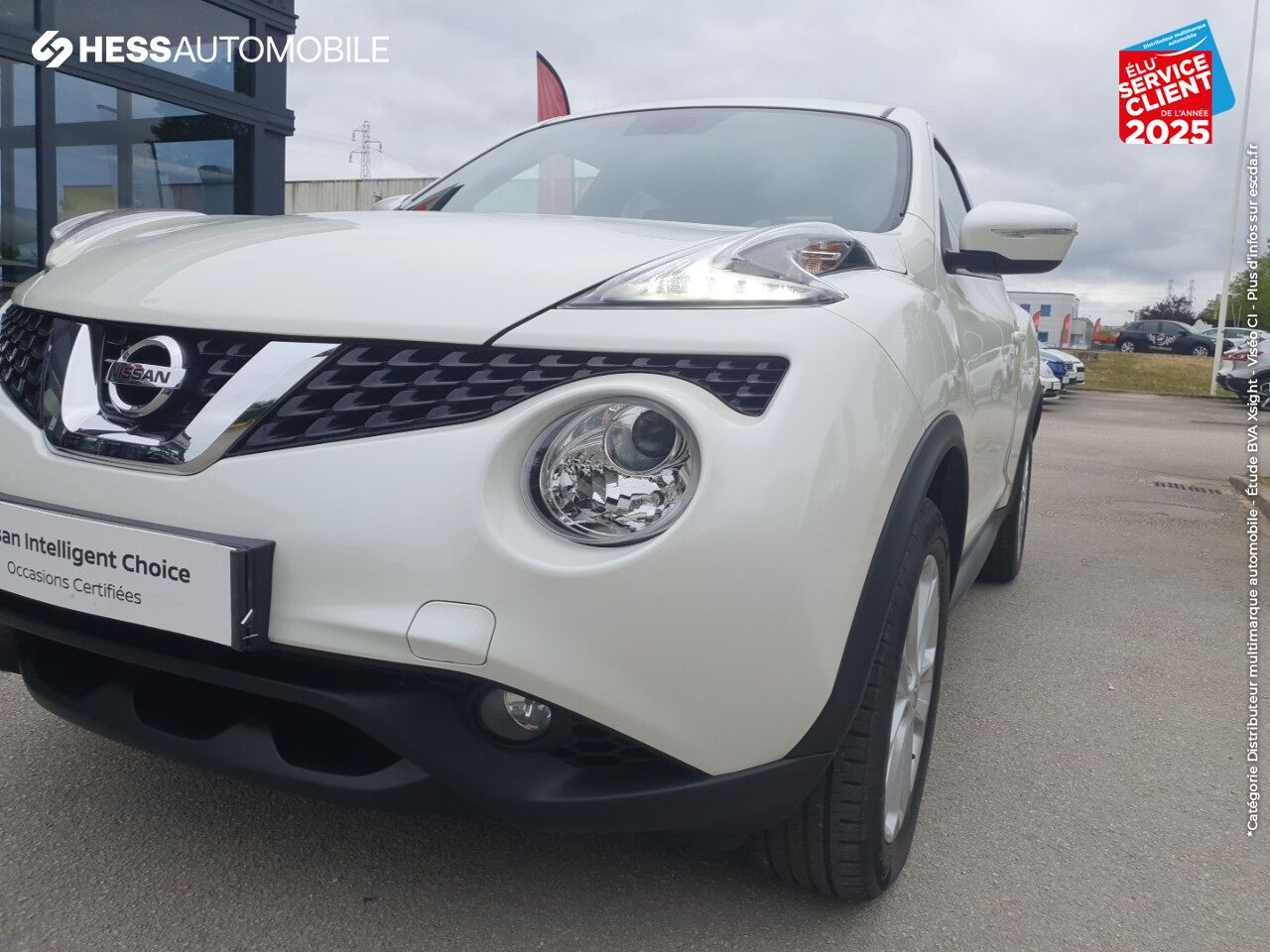 Véhicule d'occasion NISSAN JUKE 1.5 DCI 110CH N-CONNECTA GPS CAMERA chez Nissan Beaune