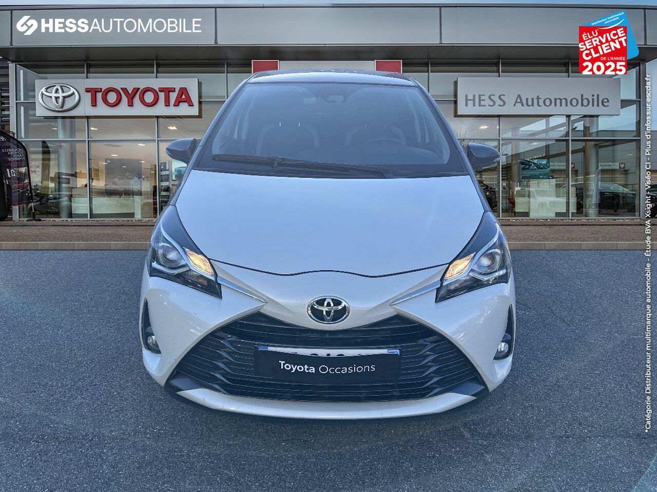 Véhicule d'occasion TOYOTA YARIS 110 VVT-I DESIGN Y20 5P MY19 CAMERA chez Toyota Longwy