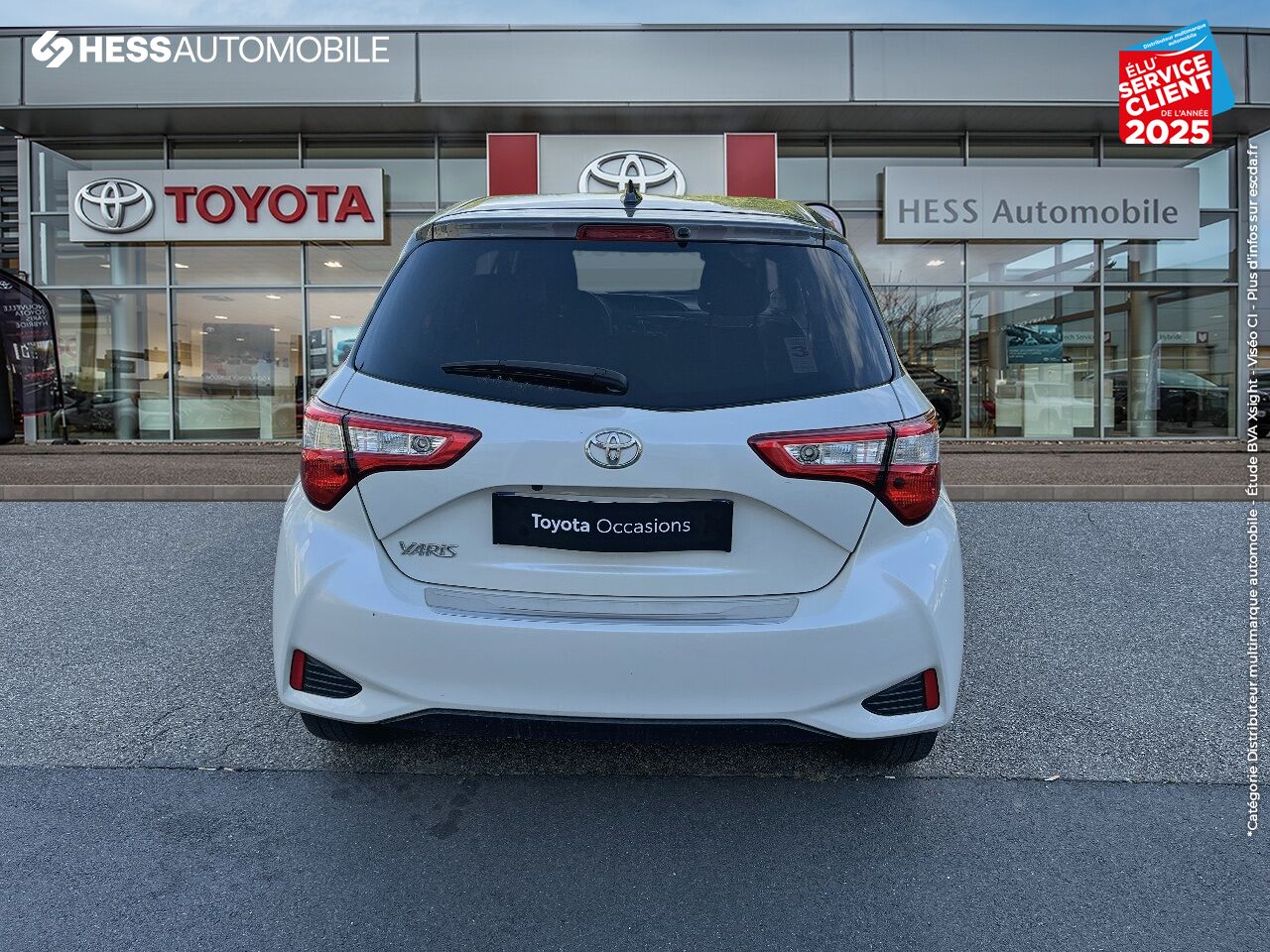Véhicule d'occasion TOYOTA YARIS 110 VVT-I DESIGN Y20 5P MY19 CAMERA chez Toyota Longwy