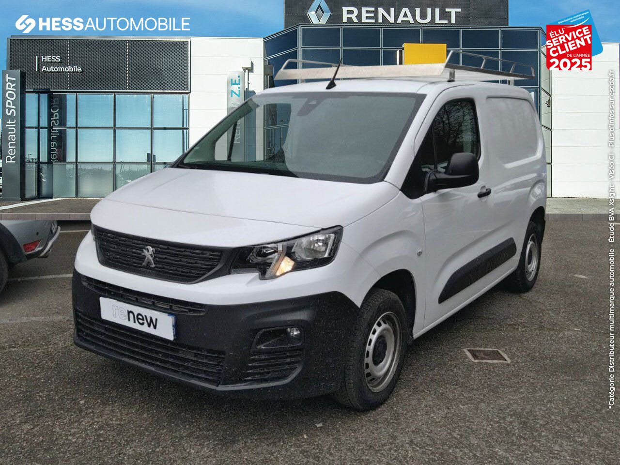 Véhicule d'occasion PEUGEOT PARTNER M 650KG BLUEHDI 100CH SS chez Dacia Montbéliard