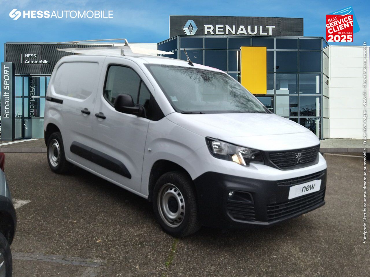 Véhicule d'occasion PEUGEOT PARTNER M 650KG BLUEHDI 100CH SS chez Dacia Montbéliard