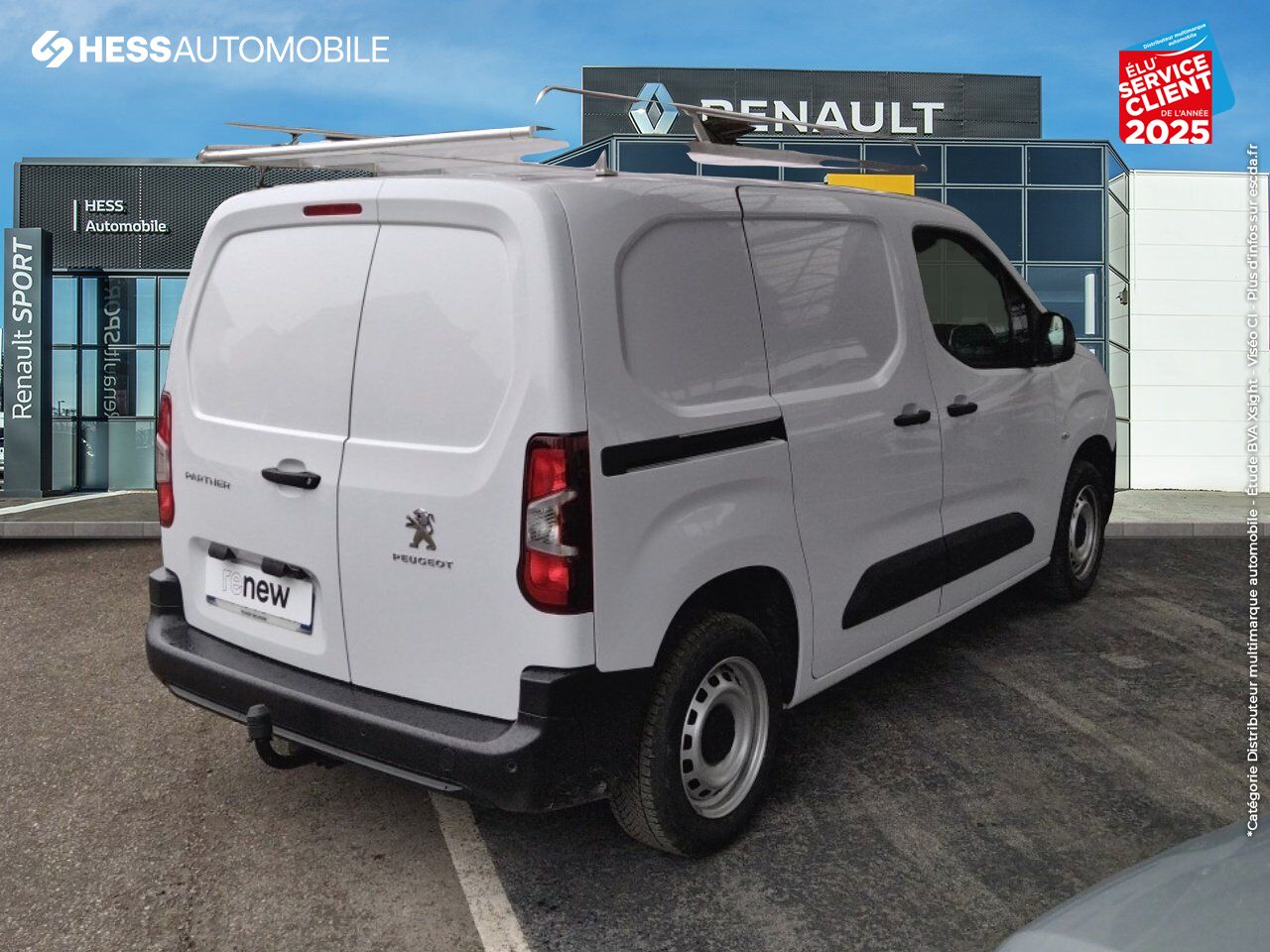 Véhicule d'occasion PEUGEOT PARTNER M 650KG BLUEHDI 100CH SS chez Dacia Montbéliard