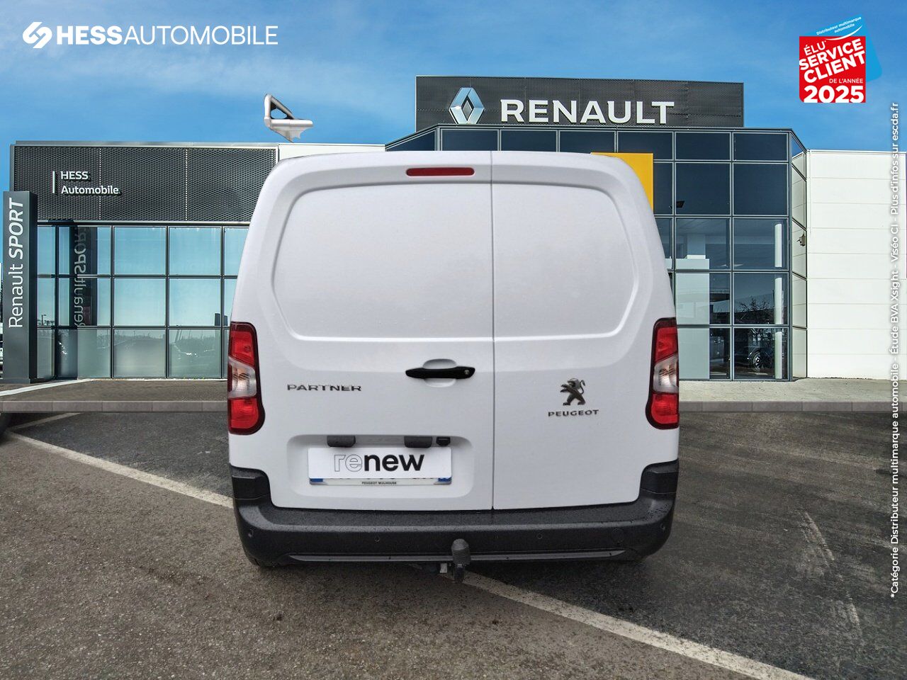 Véhicule d'occasion PEUGEOT PARTNER M 650KG BLUEHDI 100CH SS chez Dacia Montbéliard