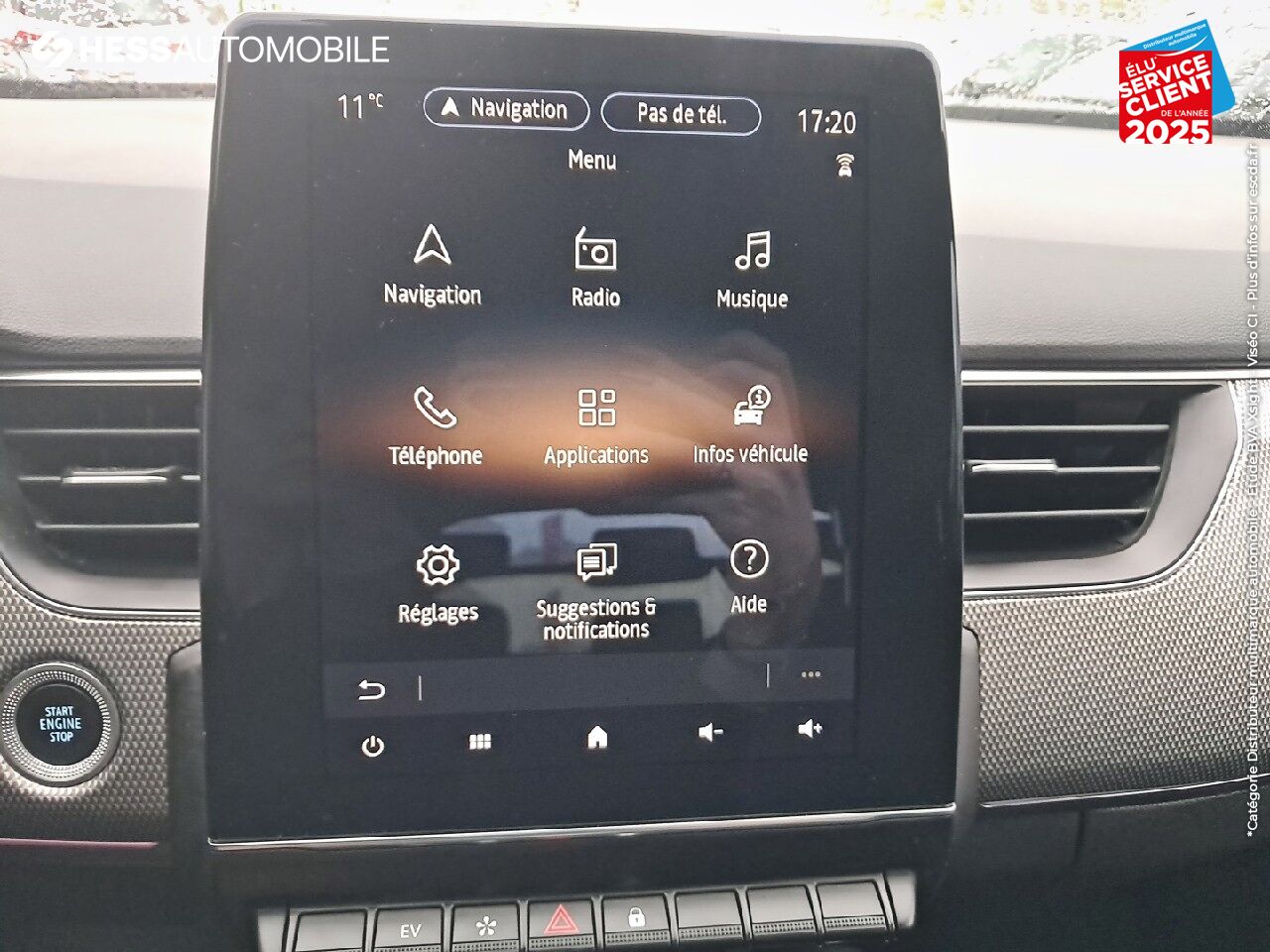Véhicule d'occasion RENAULT ARKANA 1.6 E-TECH 145CH FULL HYBRID TECHNO -23 TOUVRANT GPS CAMERA chez Renault Saint-Louis
