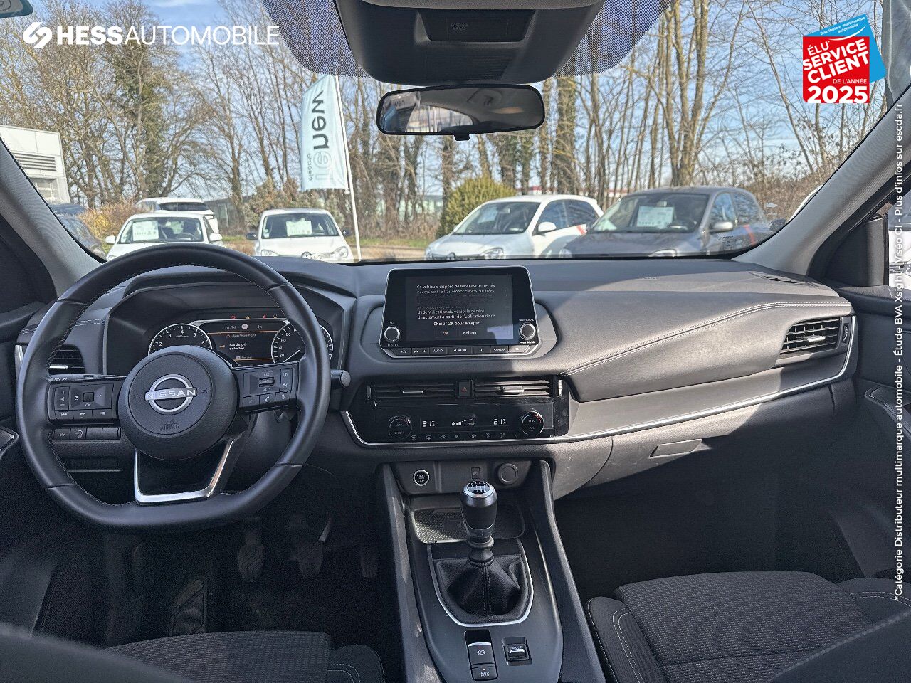 Véhicule d'occasion NISSAN QASHQAI 1.3 MILD HYBRID 140CH BUSINESS EDITION 2022 CAMERA chez Nissan Qashqai occasion
