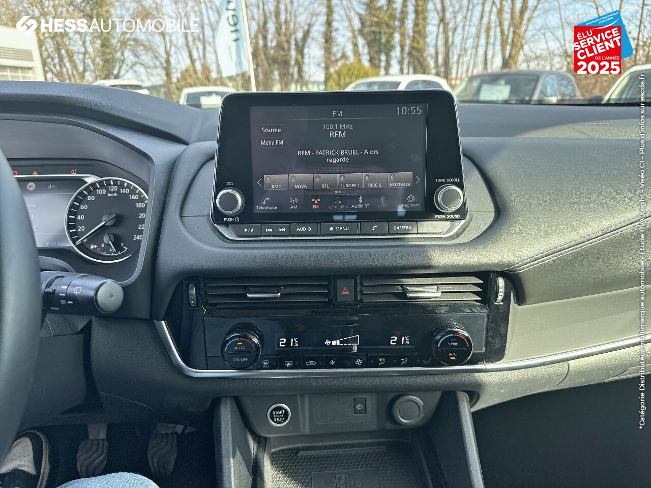 Véhicule d'occasion NISSAN QASHQAI 1.3 MILD HYBRID 140CH BUSINESS EDITION 2022 CAMERA chez Nissan Qashqai occasion