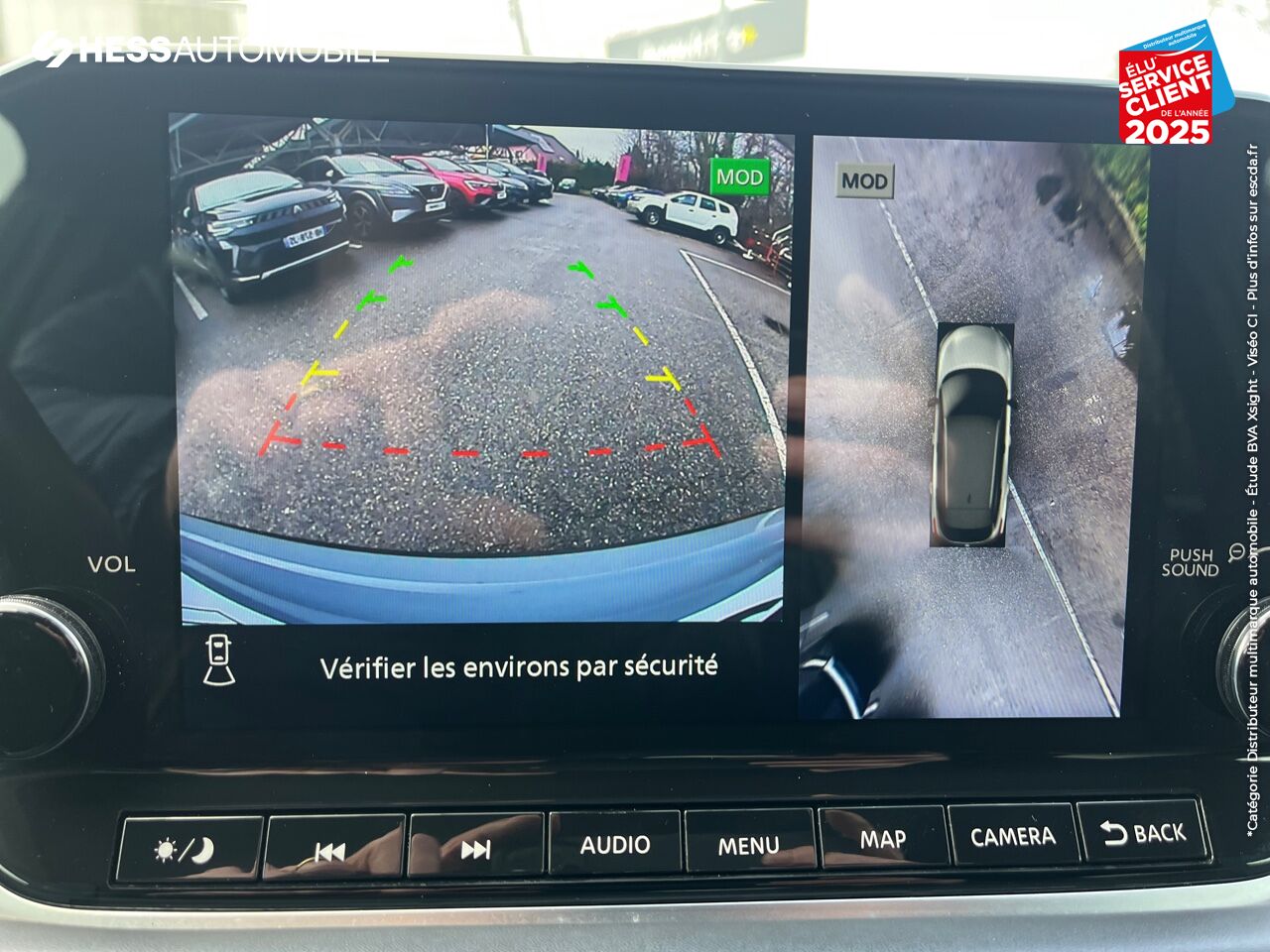 Véhicule d'occasion NISSAN QASHQAI 1.3 MILD HYBRID 158CH TEKNA XTRONIC SIEGES CHAUF GPS CAMERA chez Nissan Qashqai occasion